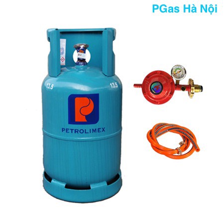 Bộ bình gas Petrolimex van đồng hồ